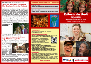Kulturflyer VHS Herbst 2026